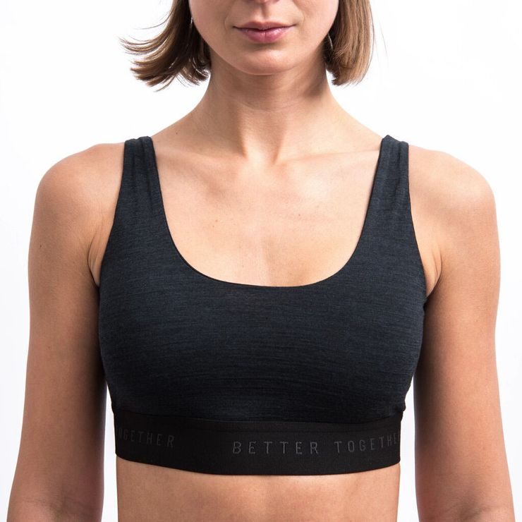 SENSOR MERINO CORDURA dámská podprsenka černá