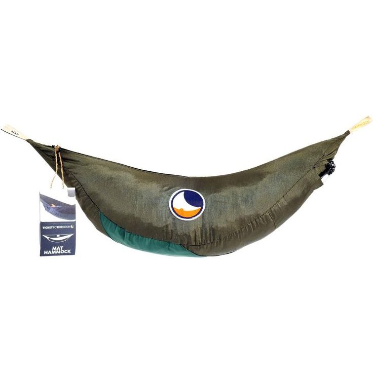 TICKET TO THE MOON Mat Hammock Original (325 x 170 cm) Army Green