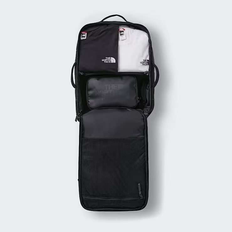 THE NORTH FACE BASE CAMP VOYAGER TRAVEL PACK 35 TNF BLACK/ASPHALT GREY