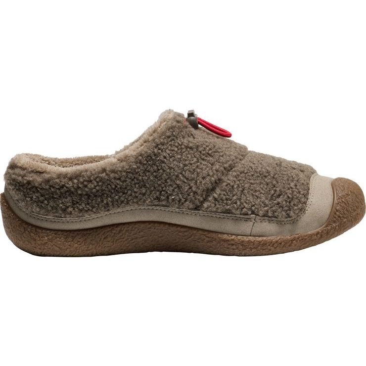 KEEN HOWSER III SLIDE WOMEN, brindle/brindle sherpa fleece