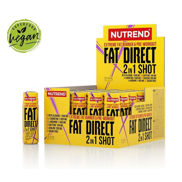 NUTREND Fat Direct Shot, 20x 60 ml box