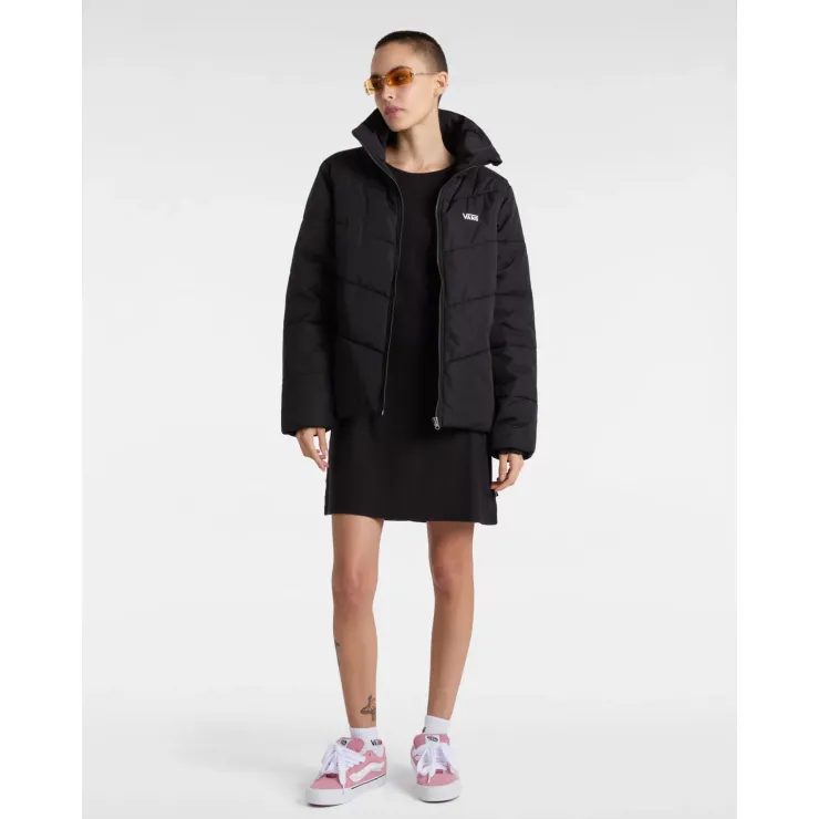VANS Drew Rib LS Dress Black