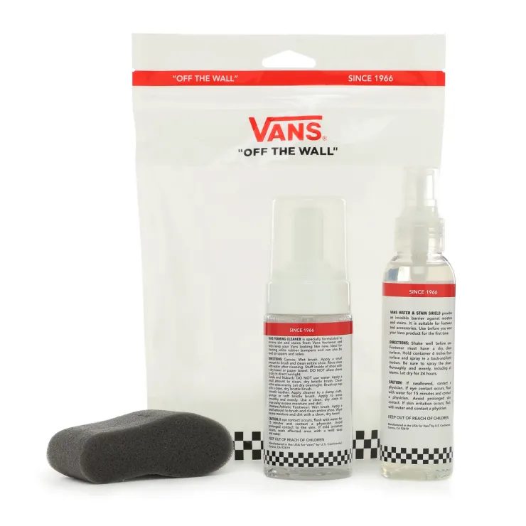 VANS VANS SHOE CARE CANVAS KIT - GLOBAL white