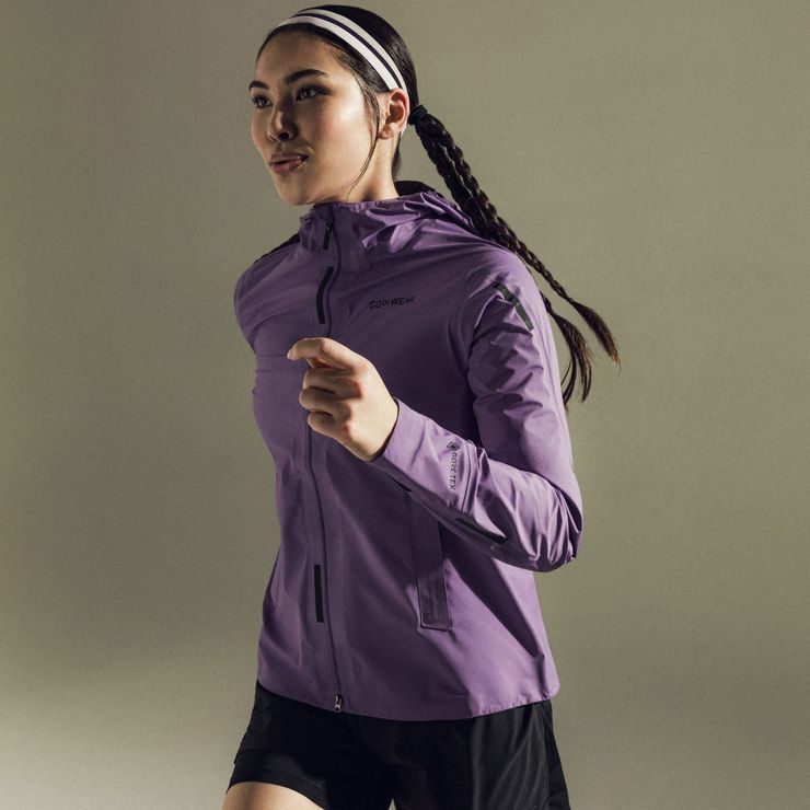 GORE CONCURVE GORE-TEX Jacket Womens, scrub purple