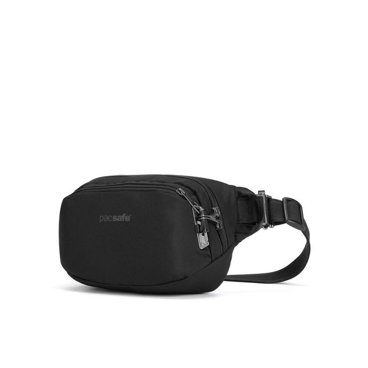PACSAFE V HIP PACK 4L jet black