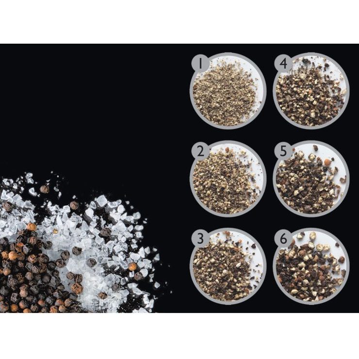 COLE&MASON Set of Derwent Copper Gourmet Precision+ pepper and salt grinders