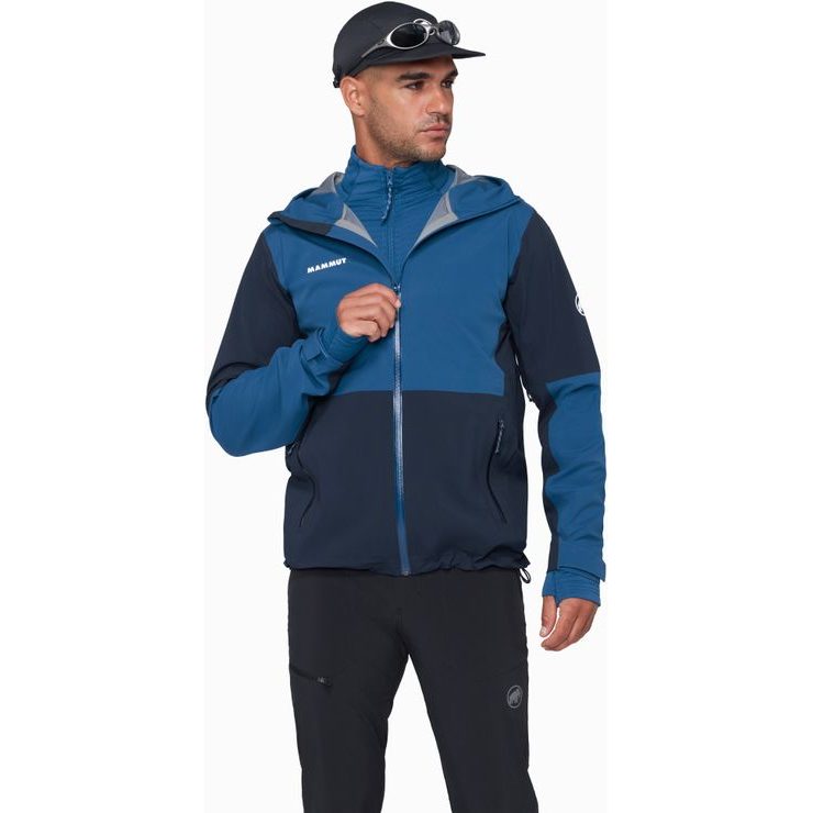 MAMMUT Linarduide HS Hooded Jacket Men marine-tschiel