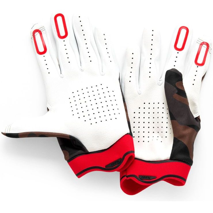 100% ITRACK Gloves Camo