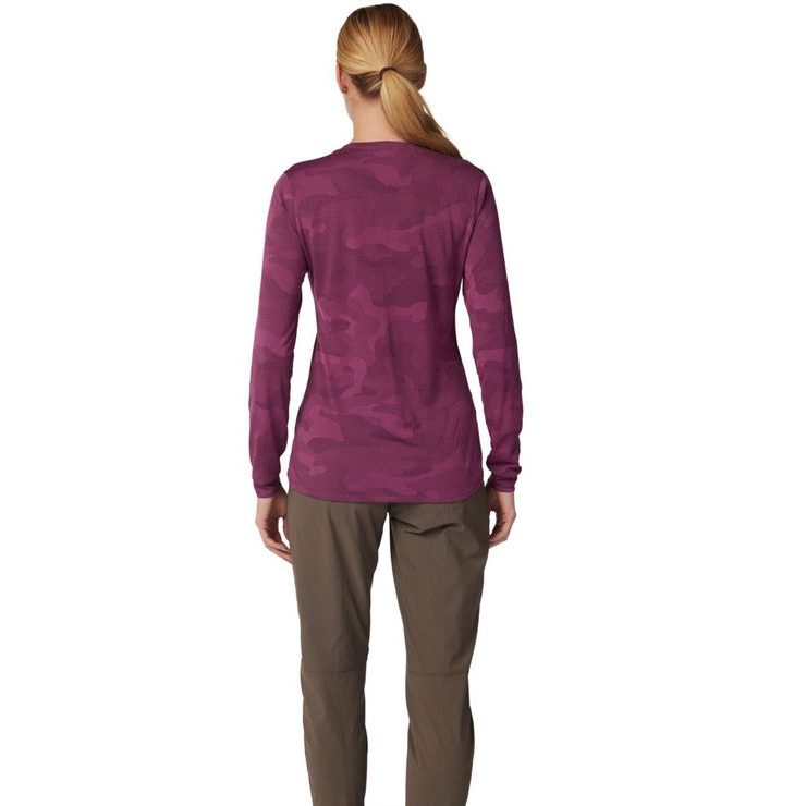 FOX W Ranger Tru Dri Ls Jersey, Sangria