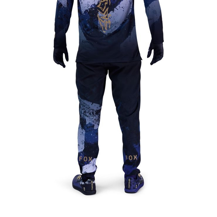 FOX Flexair Ls Jersey Goldstone Le Purple