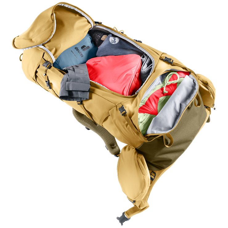 DEUTER Aircontact Core 55+10 SL savanna-nori