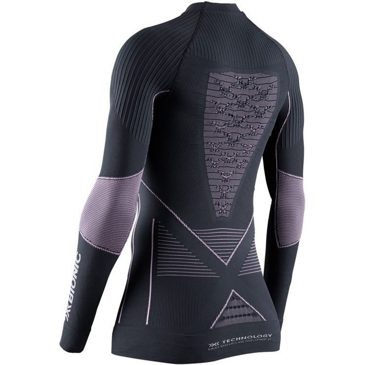 X-BIONIC X-BIONIC® ENERGY ACCUMULATOR 4.0 SHIRT LG SL WMN CHARCOAL/MAGNOLIA
