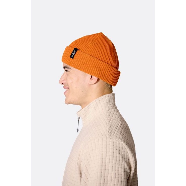 RAB Perimeter Rolled Beanie dark melba