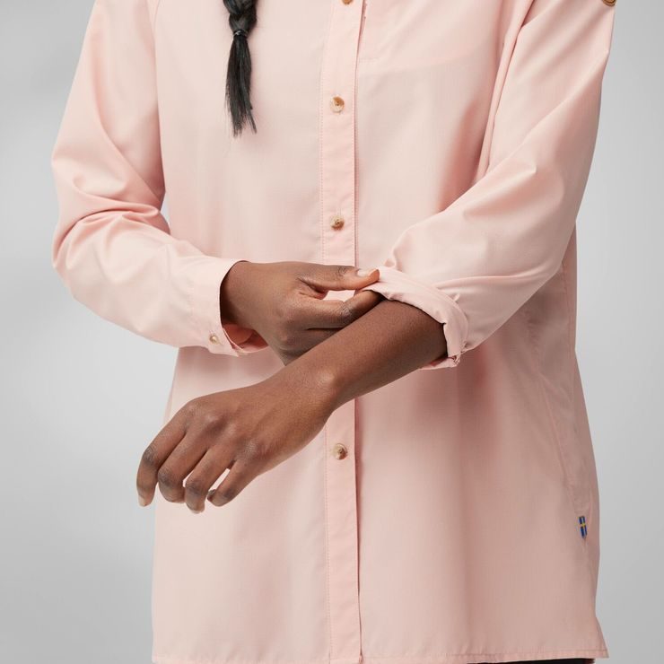 FJÄLLRÄVEN Abisko Hike Shirt W Navy