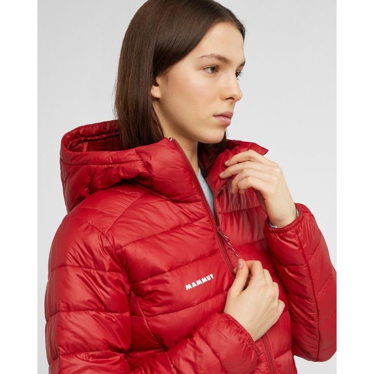 MAMMUT Crag IN Hooded Jacket Women dark mammut red