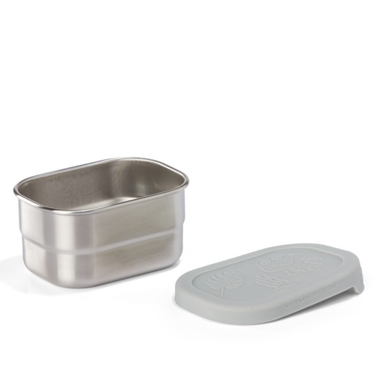 AFFENZAHN Stainless Steel Lunchbox Set Koala - silver grey