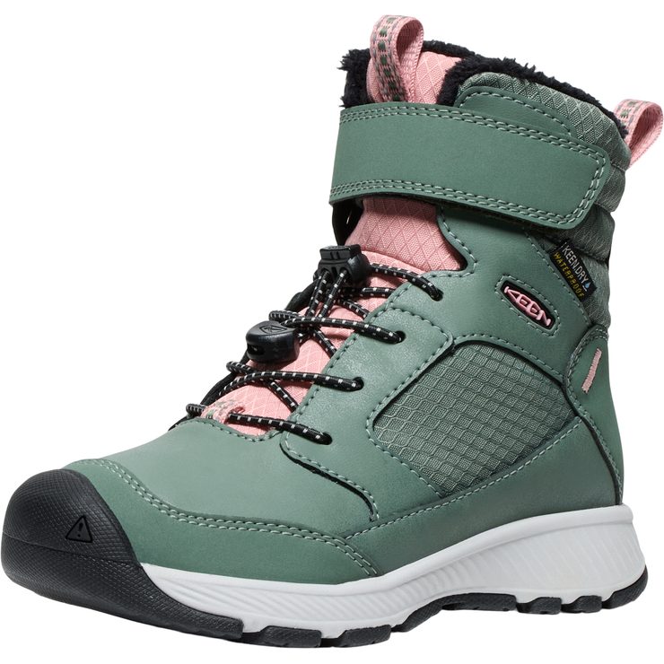 KEEN SKUA WINTER WP CHILDREN dark forest/rose elegance