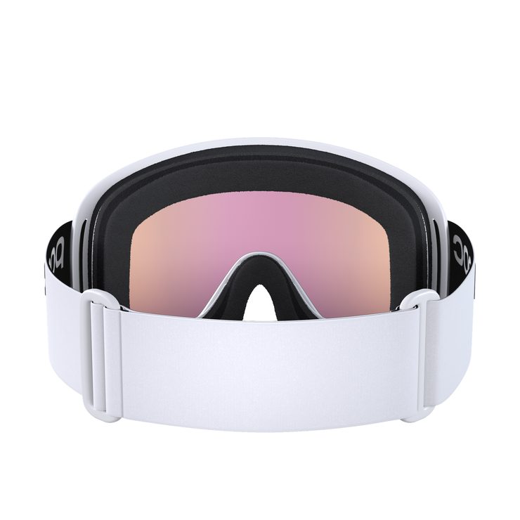POC Opsin WF Hydrogen White/Partly Sunny Orange