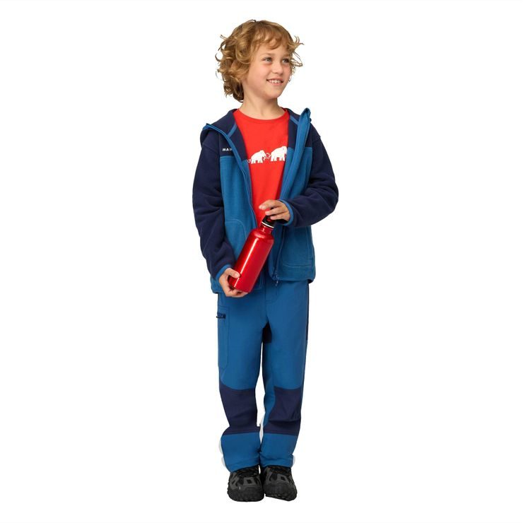 MAMMUT Waymarker ML Hooded Jacket Kids tschiel-marine