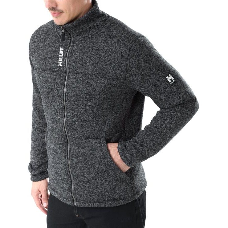 MILLET CHAMONIX KNITWARM JKT M ANTHRACITE GREY NEW