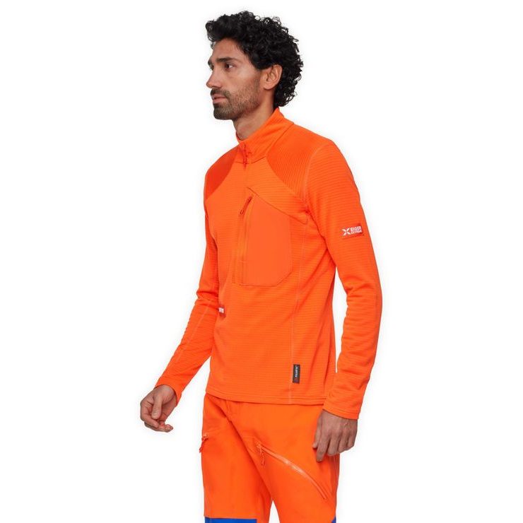 MAMMUT Eiger Nordwand Advanced FL Half Zip Pull Men eiger orange