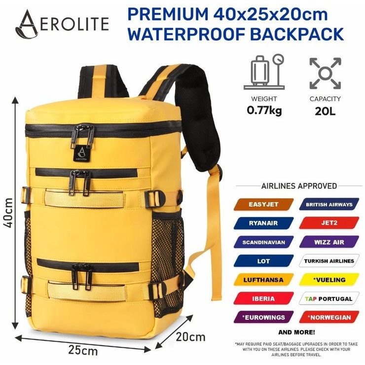 AEROLITE T-B002 + BP002 - Žlutá