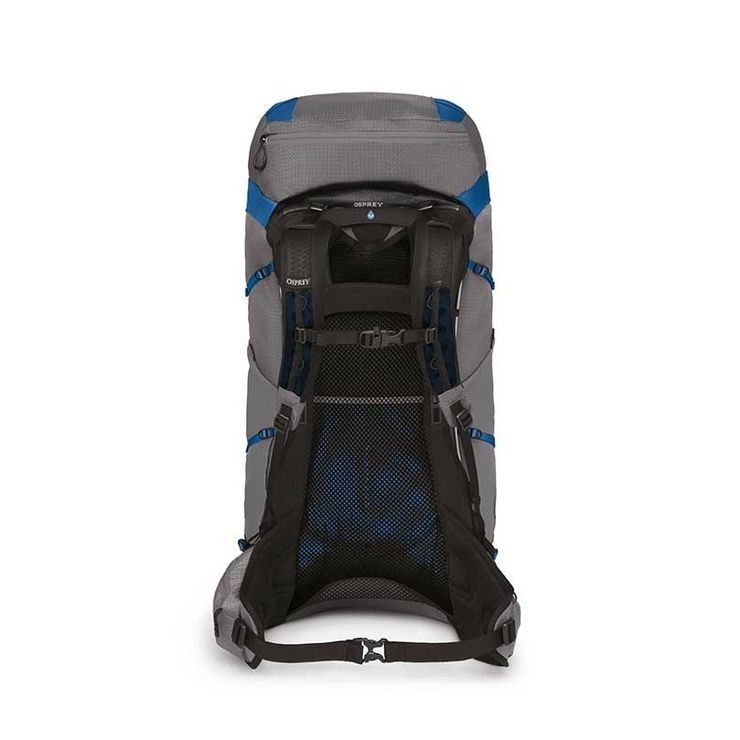 OSPREY EXOS PRO 55, dale grey/agam blue