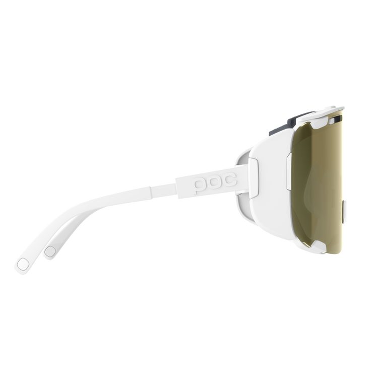 POC Devour Glacial, Hydrogen White/Clarity Universal/Sunny Gold