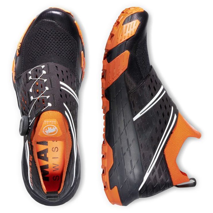 MAMMUT Aenergy TR BOA® Mid GTX Men black-dark tangerine