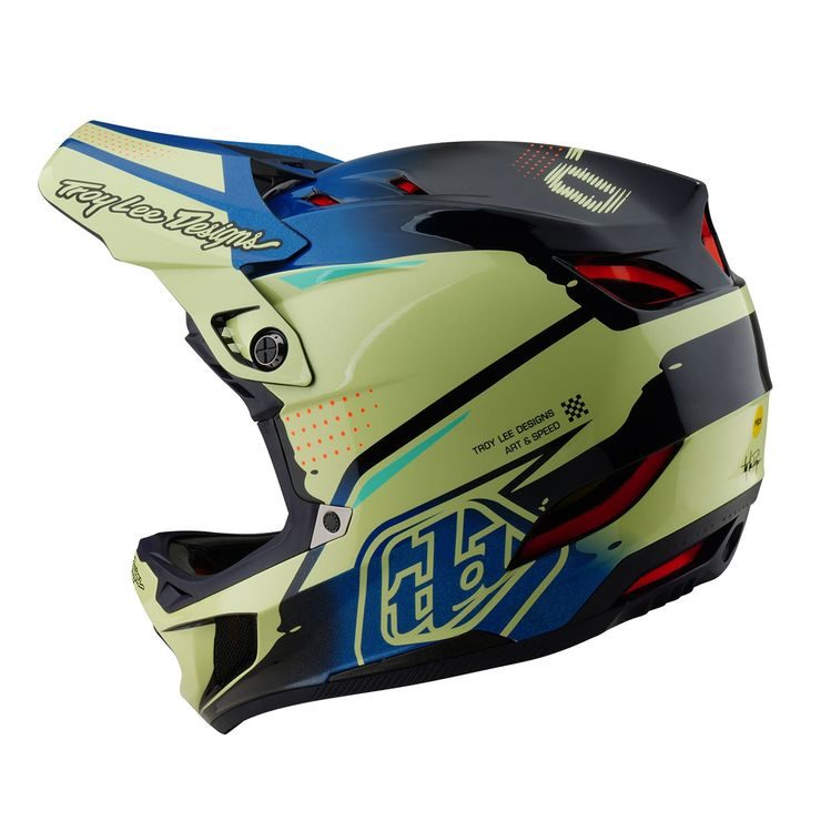 TROY LEE DESIGNS D4 COMPOSITE DRIP GLO YELLOW (14001900)