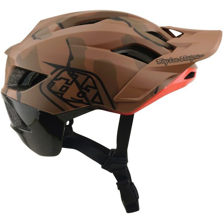 TROY LEE DESIGNS FLOWLINE SE MIPS BADGE SIENNA CAMO