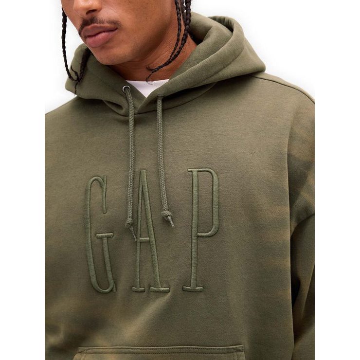GAP 851641-00 Oversize mikina s logem VintageSoft Zelená