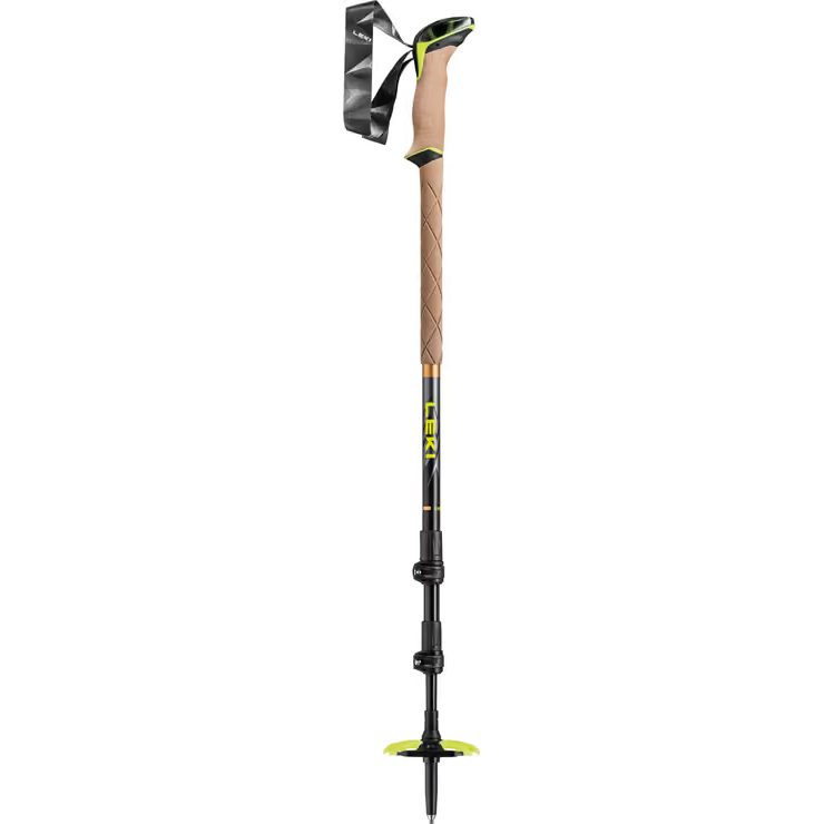 LEKI Sherpa, dark anthracite-copper-neonyellow, 110 - 145 cm