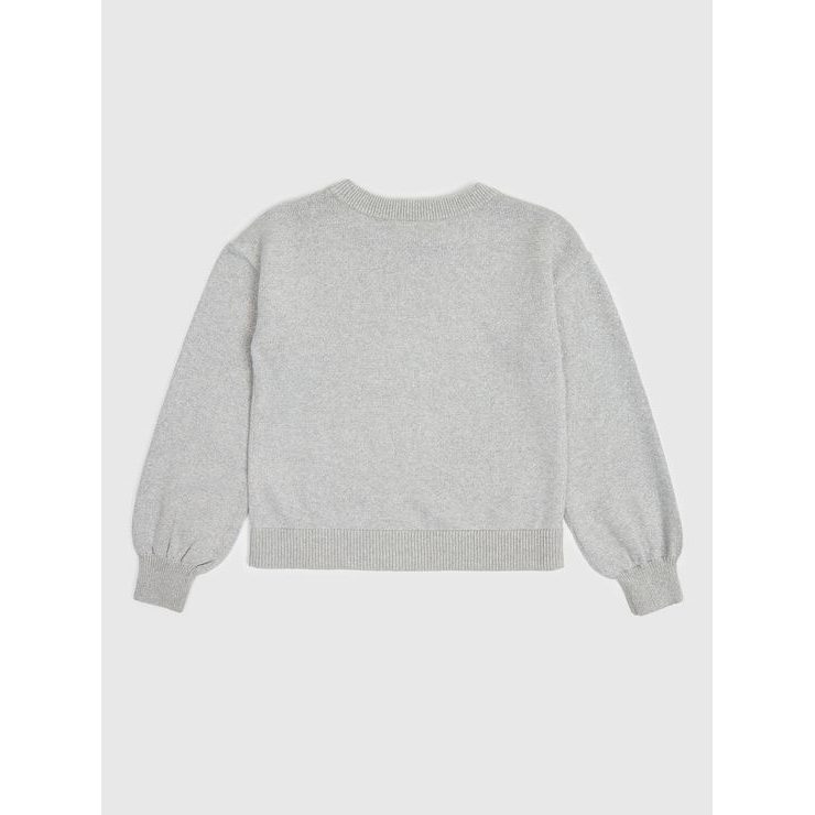 GAP 810662-03 Dětský pletený svetr Šedá