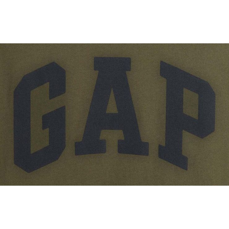 GAP 856659-54 Tričko s logem Everyday Soft Zelená