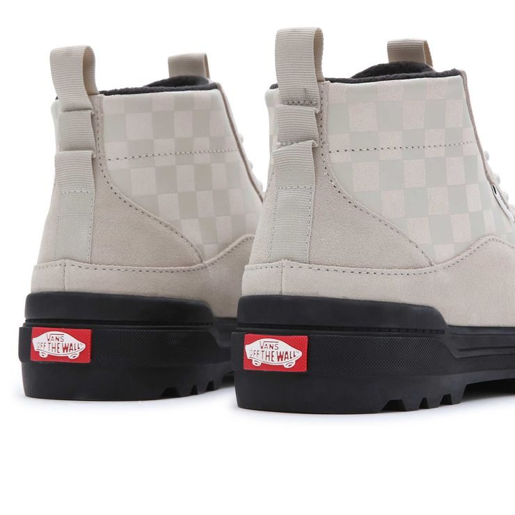VANS COLFAX BOOT MTE-1 CHECKERBOARD BLACK/CREAM