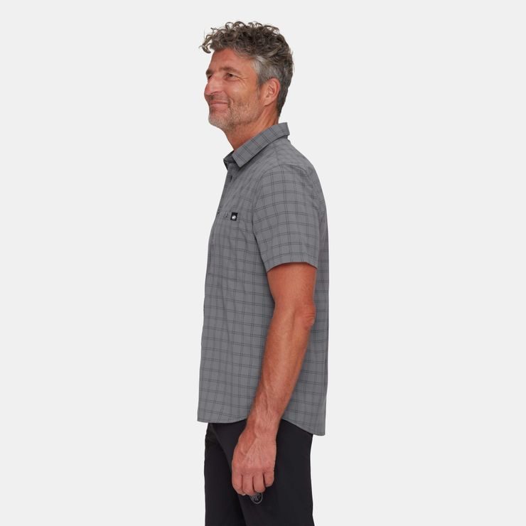 MAMMUT Lenni Shirt Men steel-black
