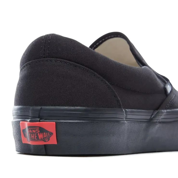 VANS CLASSIC SLIP-ON, BLACK/BLACK