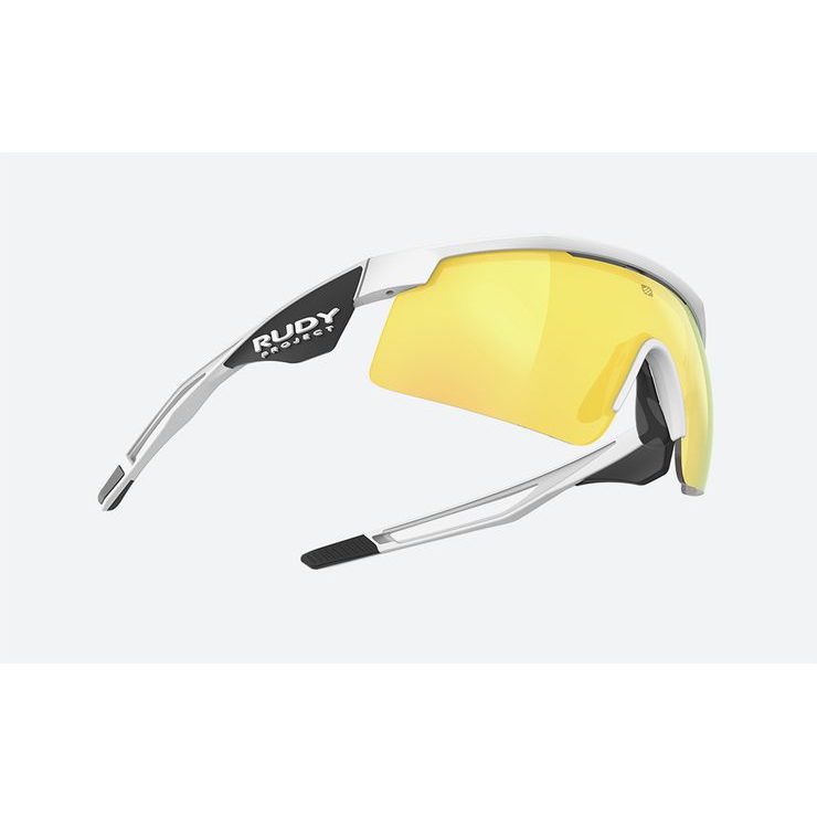 RUDY PROJECT TURBOLENCE RACING RPOPTICS White Matte / ML Yellow