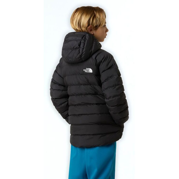 THE NORTH FACE B REVERSIBLE PERRITO HOODED JACKET, TNF BLACK/SMOKED PEARL