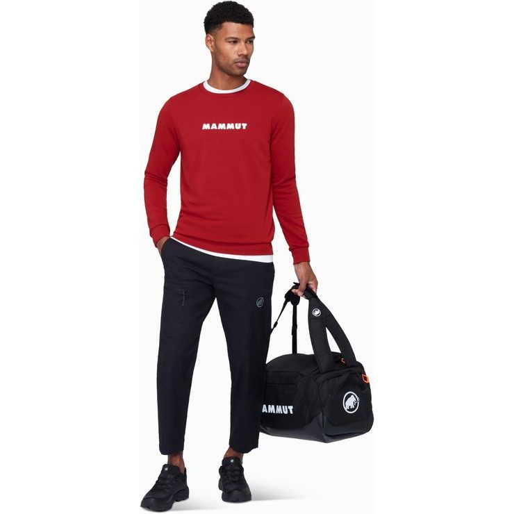 MAMMUT Core ML Crew Neck Men Logo dark mammut red