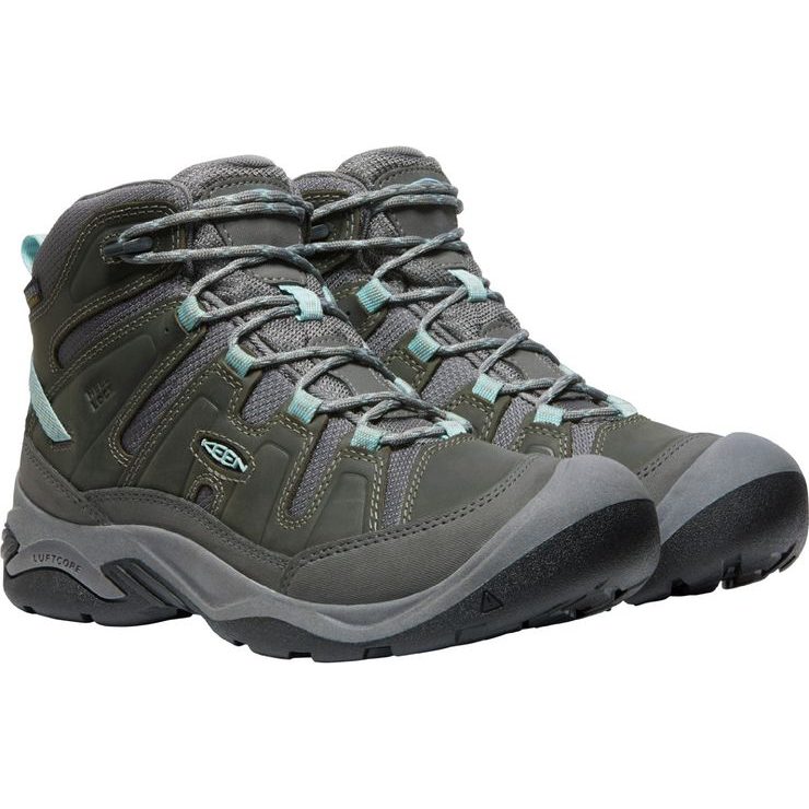 KEEN CIRCADIA MID WP WOMEN steel grey/cloud blue