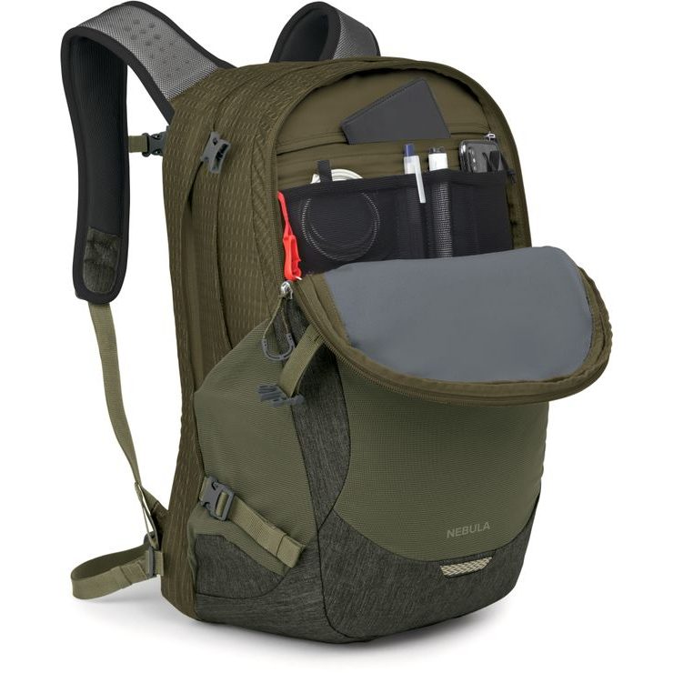 OSPREY NEBULA 32 moss green/earl grey heather