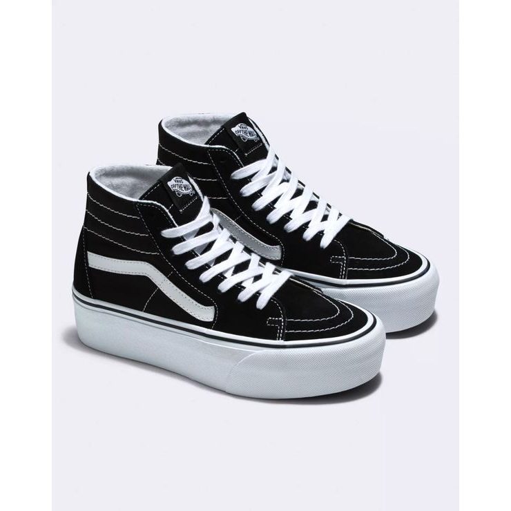 VANS UA SK8-Hi Tapered Stackfo BLACK/TRUE WHIT
