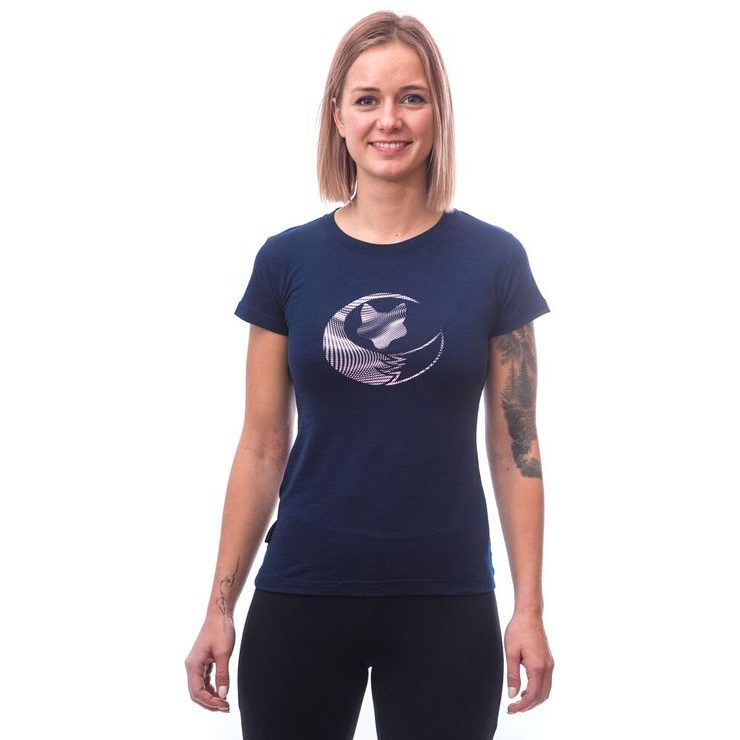 SENSOR MERINO ACTIVE PT FOX dámské triko kr.rukáv deep blue