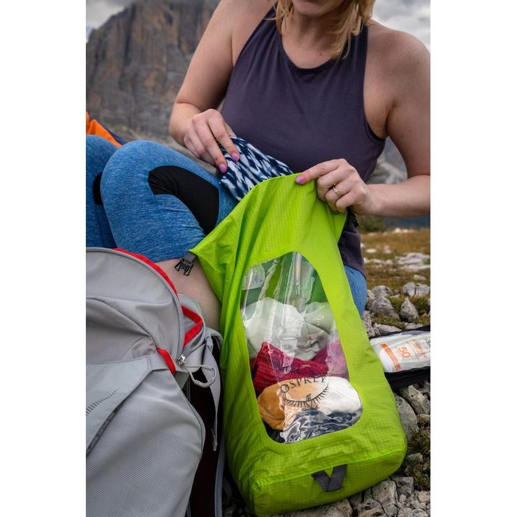 OSPREY DRY SACK 20 W/WINDOW waterfront blue