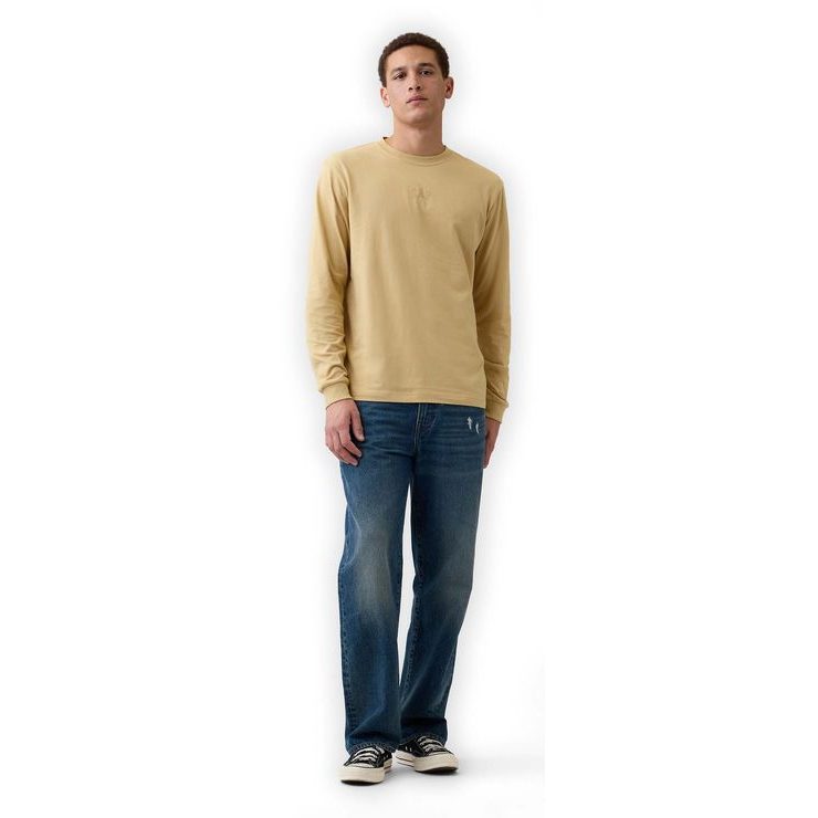 GAP 871815-05 Tričko s logem Everyday Soft Hnědá