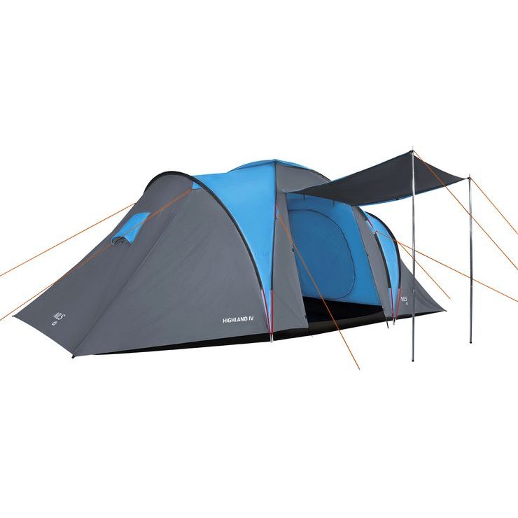 NILS Camp NC6431 Highland IV modrý/šedý