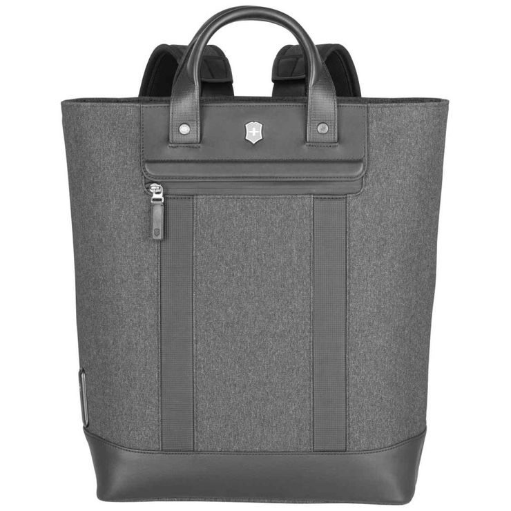 VICTORINOX Architecture Urban2 2-Way Carry Tote 20, Melange Grey / Black