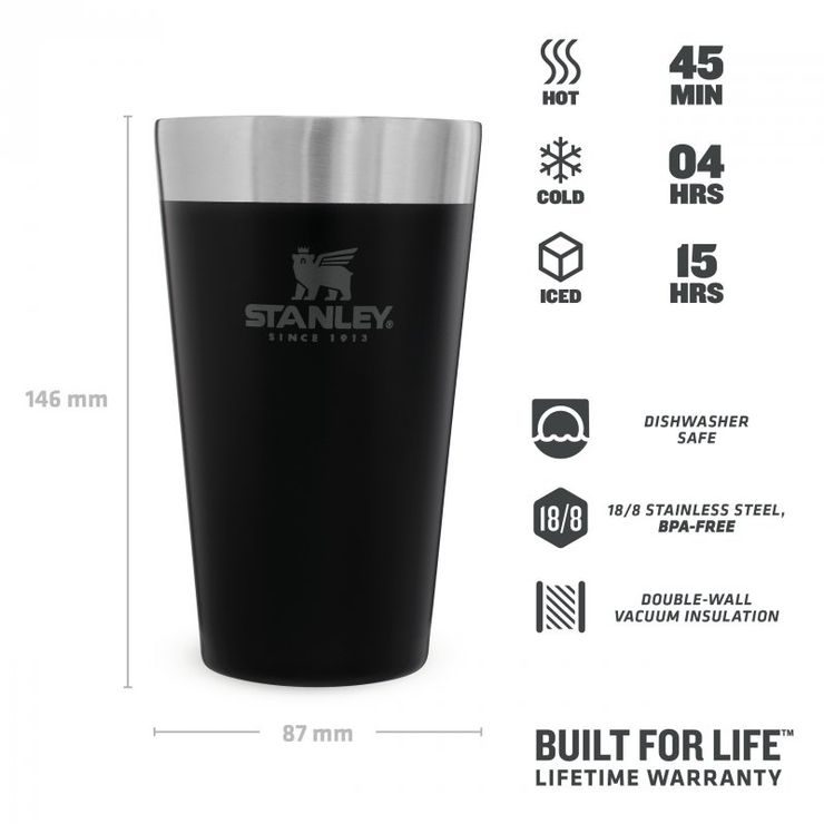 STANLEY Adventure series 470ml black matt